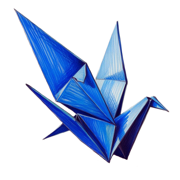 Bluebird Origami