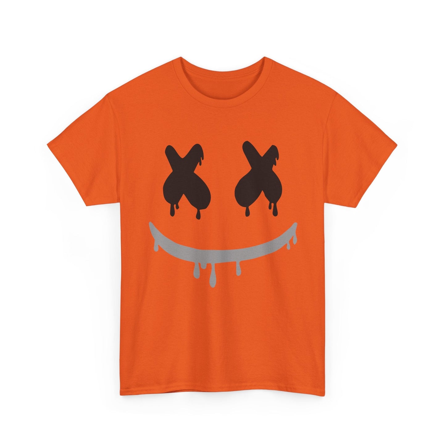 Drip Smile Tee — Grunge X-Eyes Graphic T-Shirt Printify