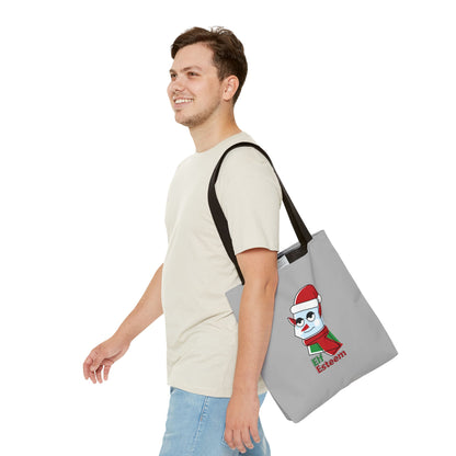 Elf Esteem Christmas Tote Bag – Cute Santa Elf Holiday Tote Printify