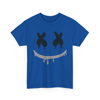 Drip Smile Tee — Grunge X-Eyes Graphic T-Shirt Printify