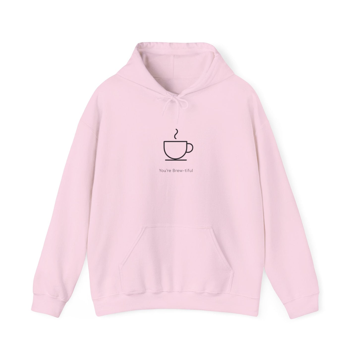 Coffee Minimalist Hoodie — 'You Deserve This' Cup Graphic Printify