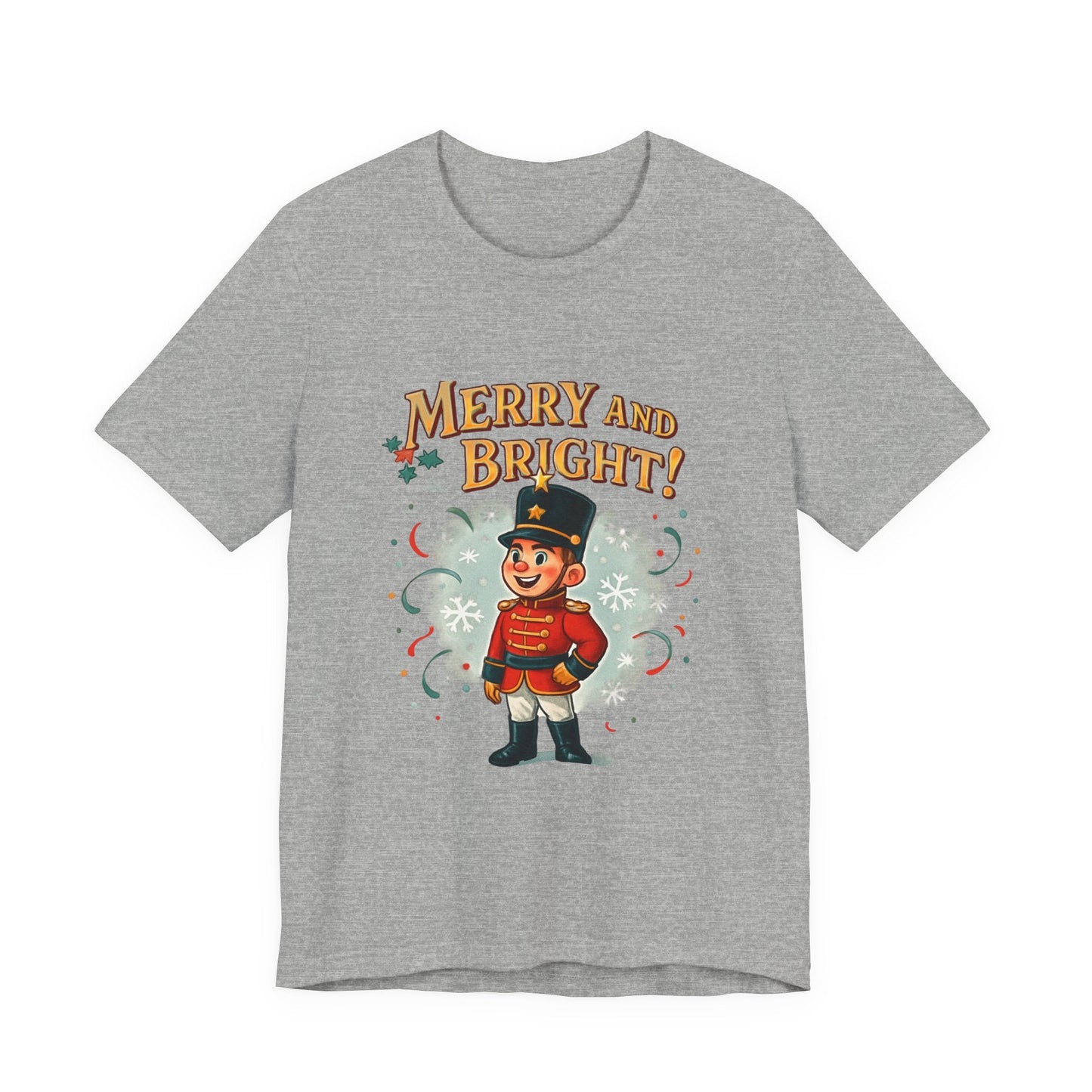 Merry and Bright Nutcracker T-Shirt Printify