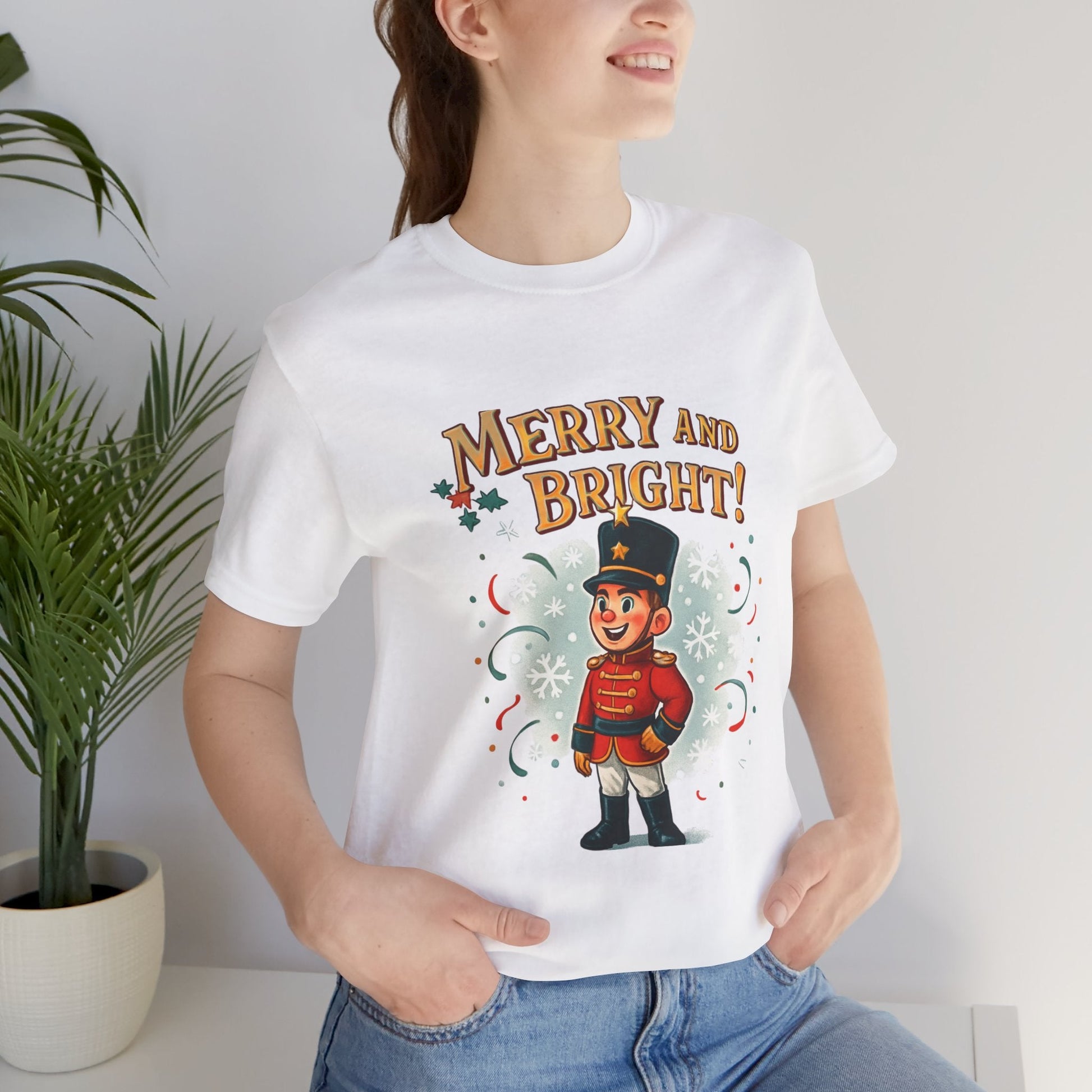 Merry and Bright Nutcracker T-Shirt Printify