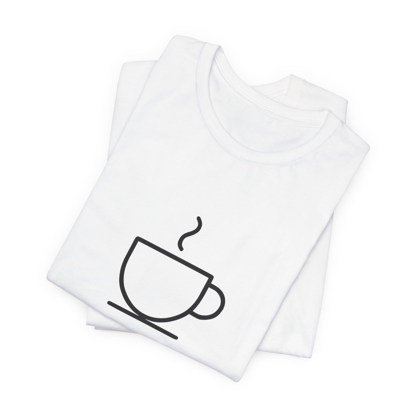 Coffee Tee - "You're Brew-tiful" Minimalist Coffee Cup Graphic T-Shirt Printify