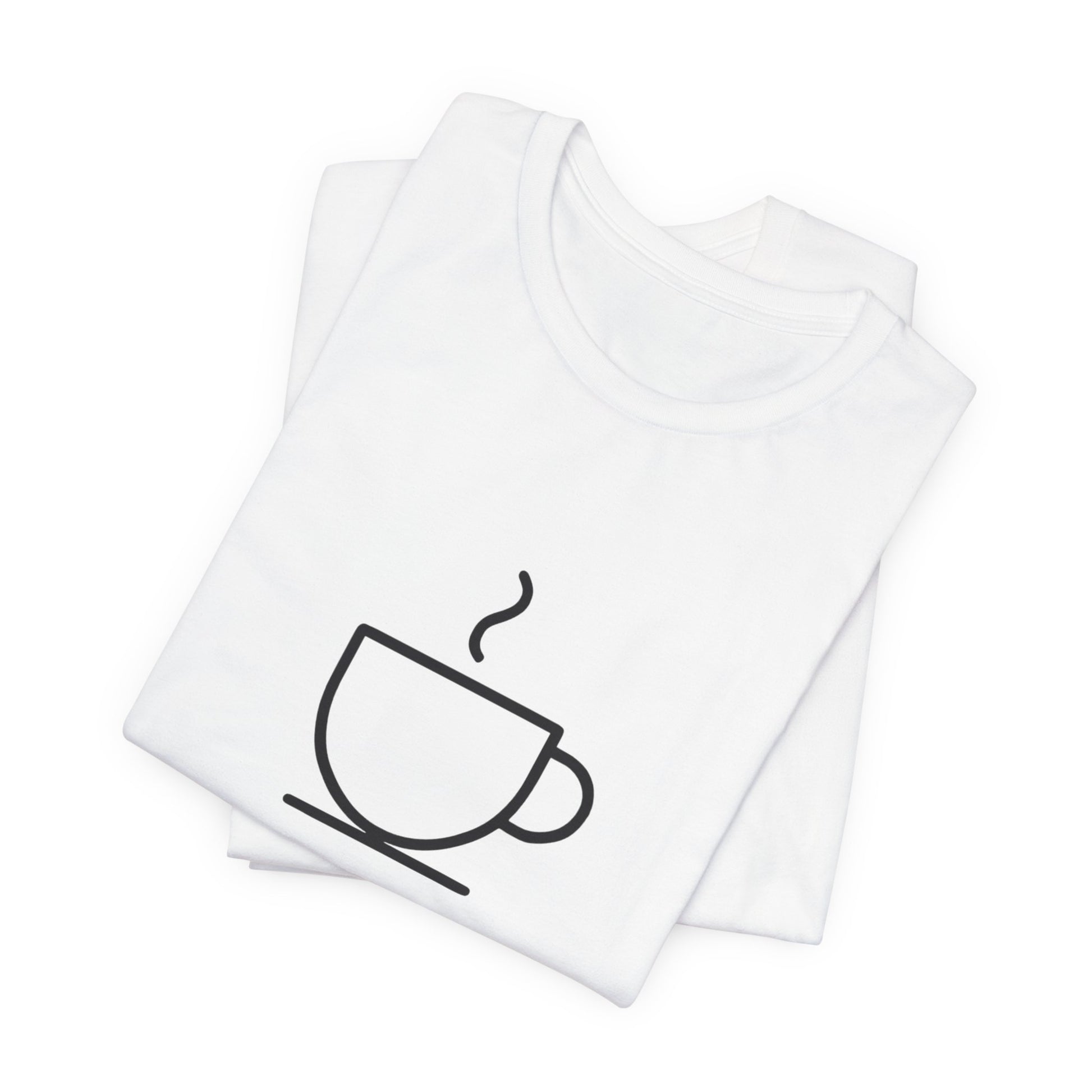 Coffee Tee - "You're Brew-tiful" Minimalist Coffee Cup Graphic T-Shirt Printify