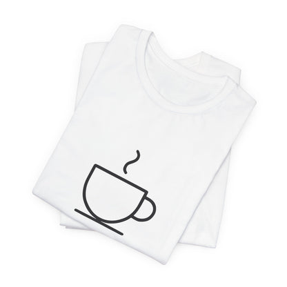 Coffee Tee - "You're Brew-tiful" Minimalist Coffee Cup Graphic T-Shirt Printify