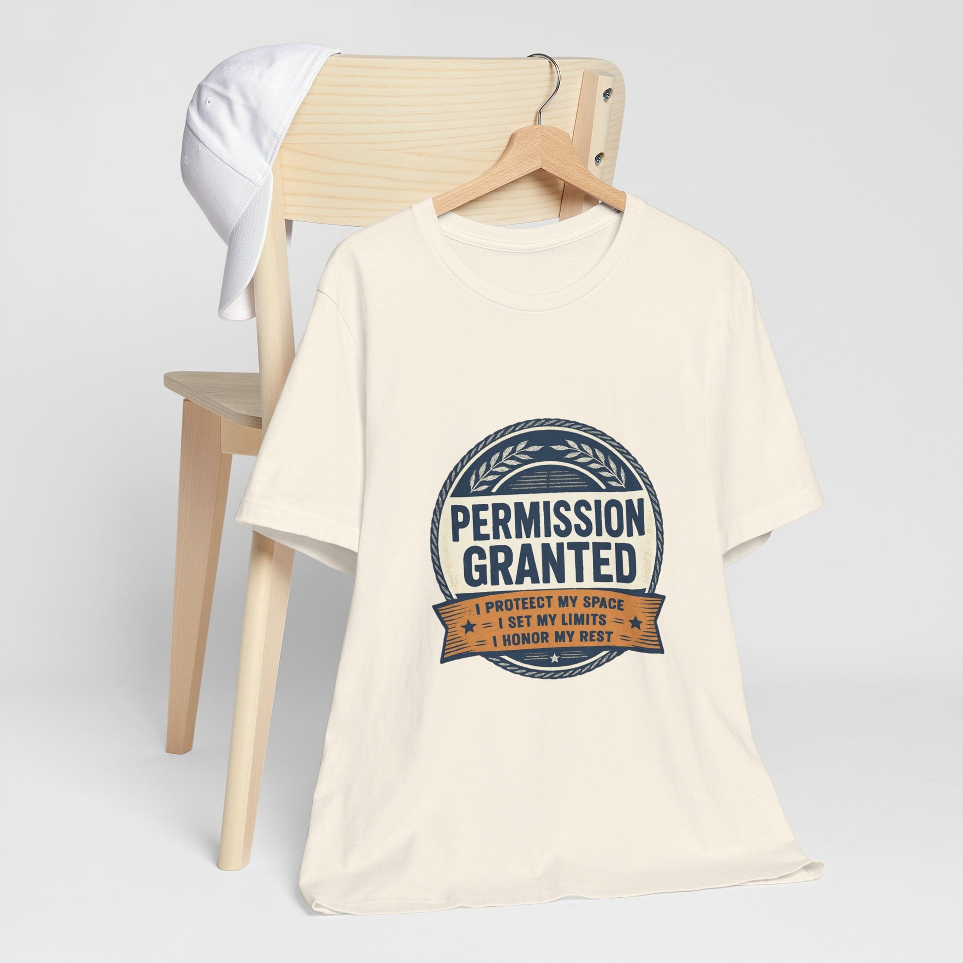 Permission Granted Tee — I Protect My Space Motivational T‑Shirt Printify