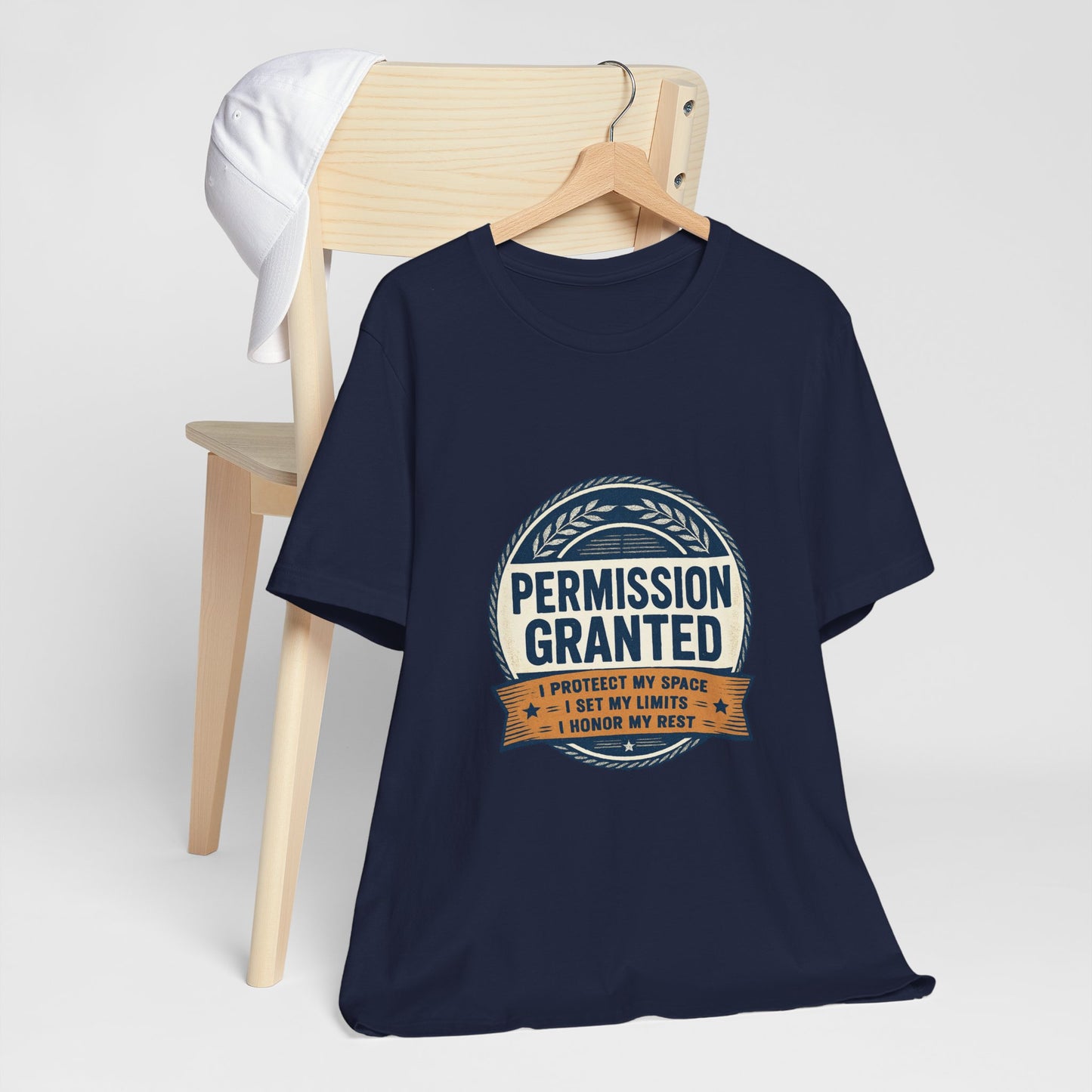 Permission Granted Tee — I Protect My Space Motivational T‑Shirt Printify