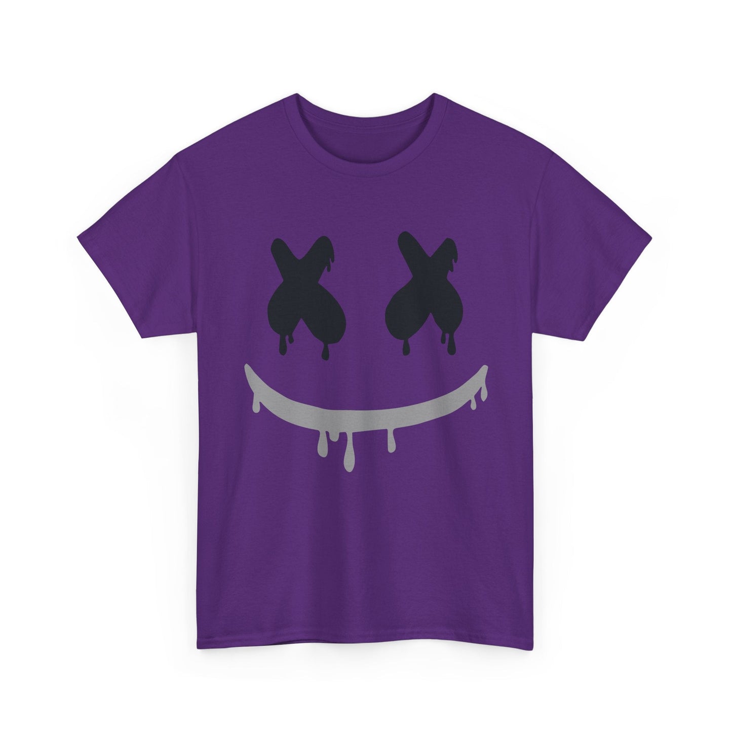 Drip Smile Tee — Grunge X-Eyes Graphic T-Shirt Printify