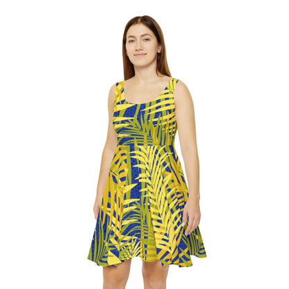 Women's Skater Tropical Dress