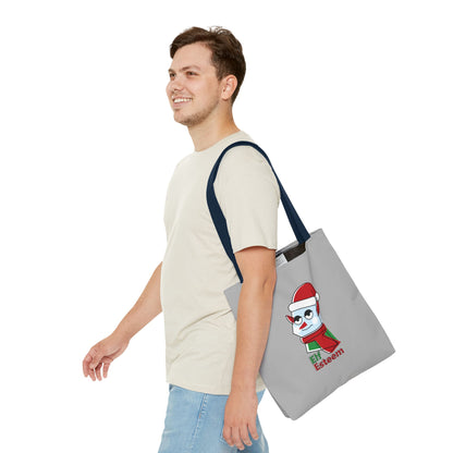 Elf Esteem Christmas Tote Bag – Cute Santa Elf Holiday Tote Printify