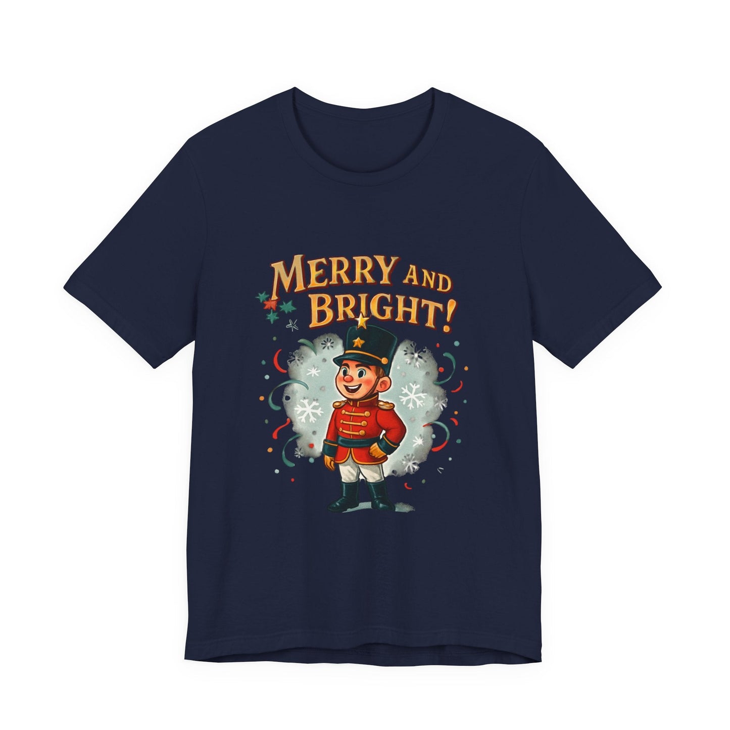 Merry and Bright Nutcracker T-Shirt Printify