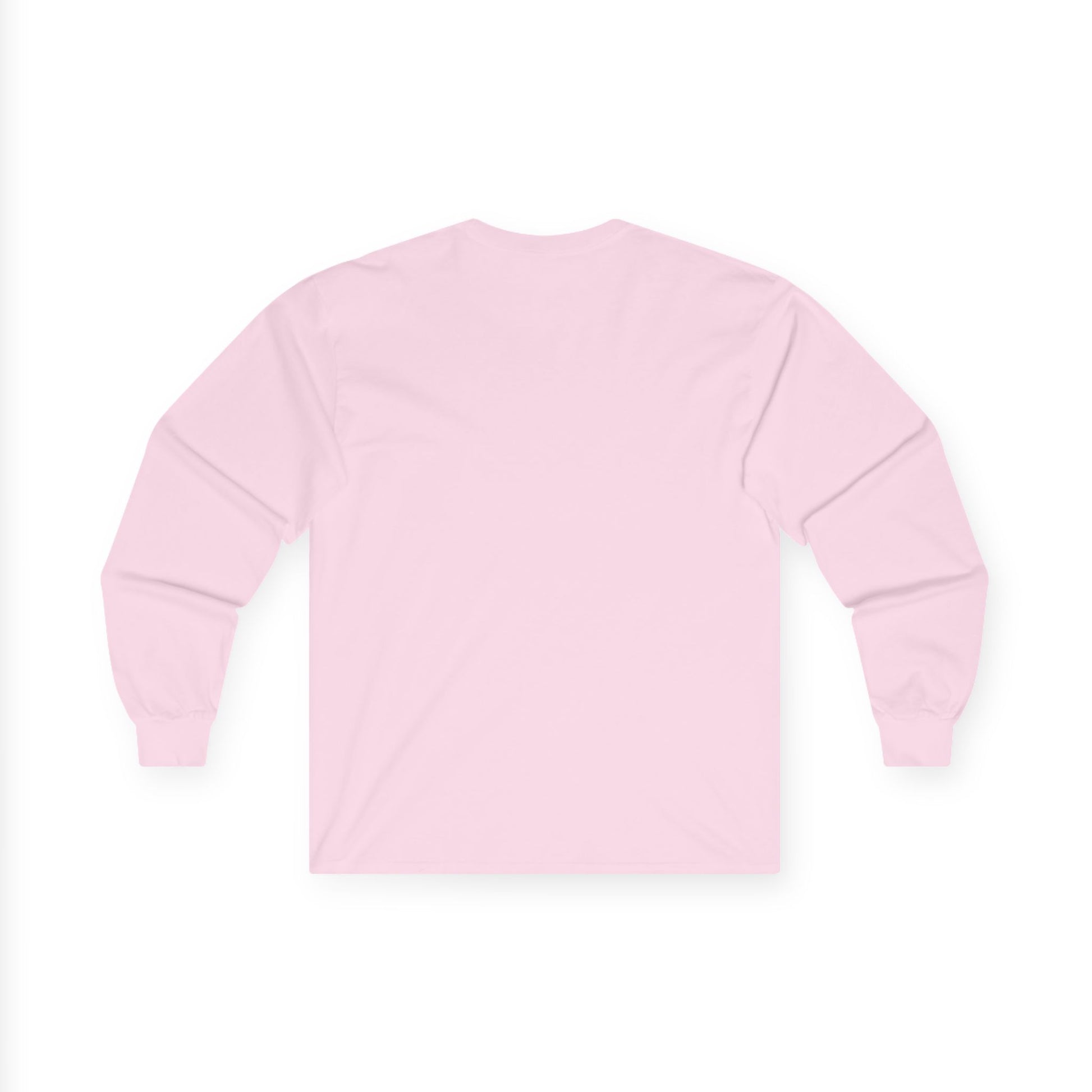 Good Lucky Heart Long Sleeve Tee — Cute Pink Bear Lucky Charm Shirt Printify