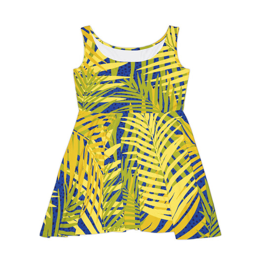 Women's Skater Tropical Dress