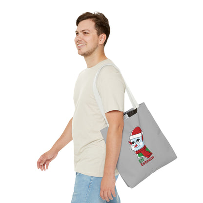 Elf Esteem Christmas Tote Bag – Cute Santa Elf Holiday Tote Printify
