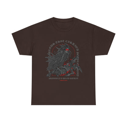 Raven & Bat Gothic Graphic Tee — "How Those Came To Be" Dark Fantasy T-Shirt Printify
