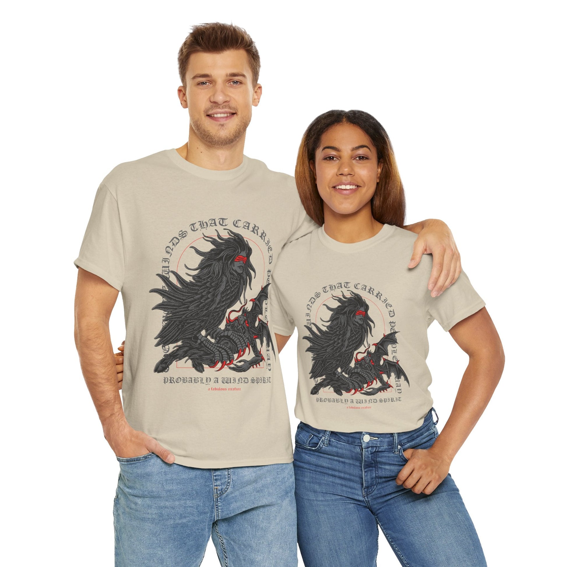 Raven & Bat Gothic Graphic Tee — "How Those Came To Be" Dark Fantasy T-Shirt Printify