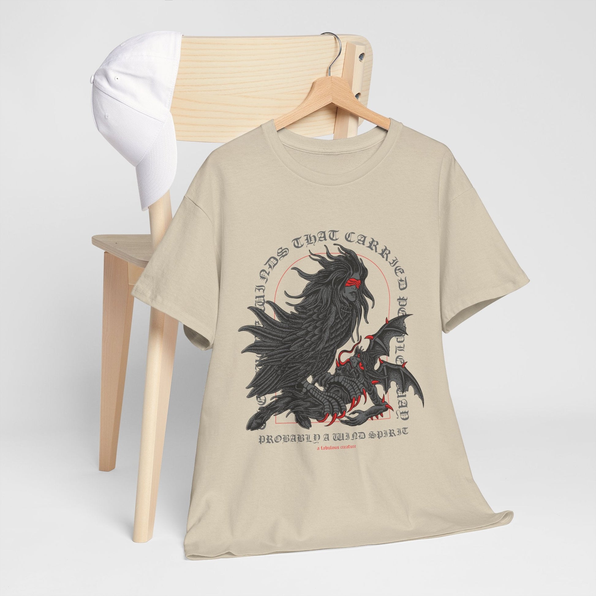 Raven & Bat Gothic Graphic Tee — "How Those Came To Be" Dark Fantasy T-Shirt Printify