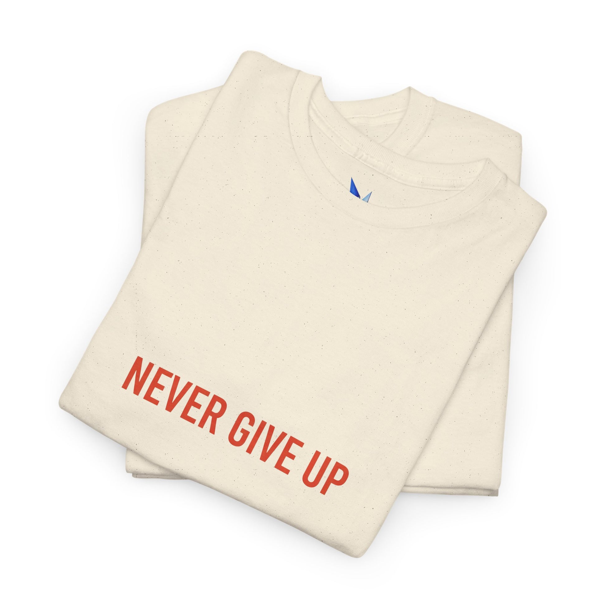 Never Give Up Daruma T-Shirt — Inspirational Japanese Lucky Doll Tee Printify