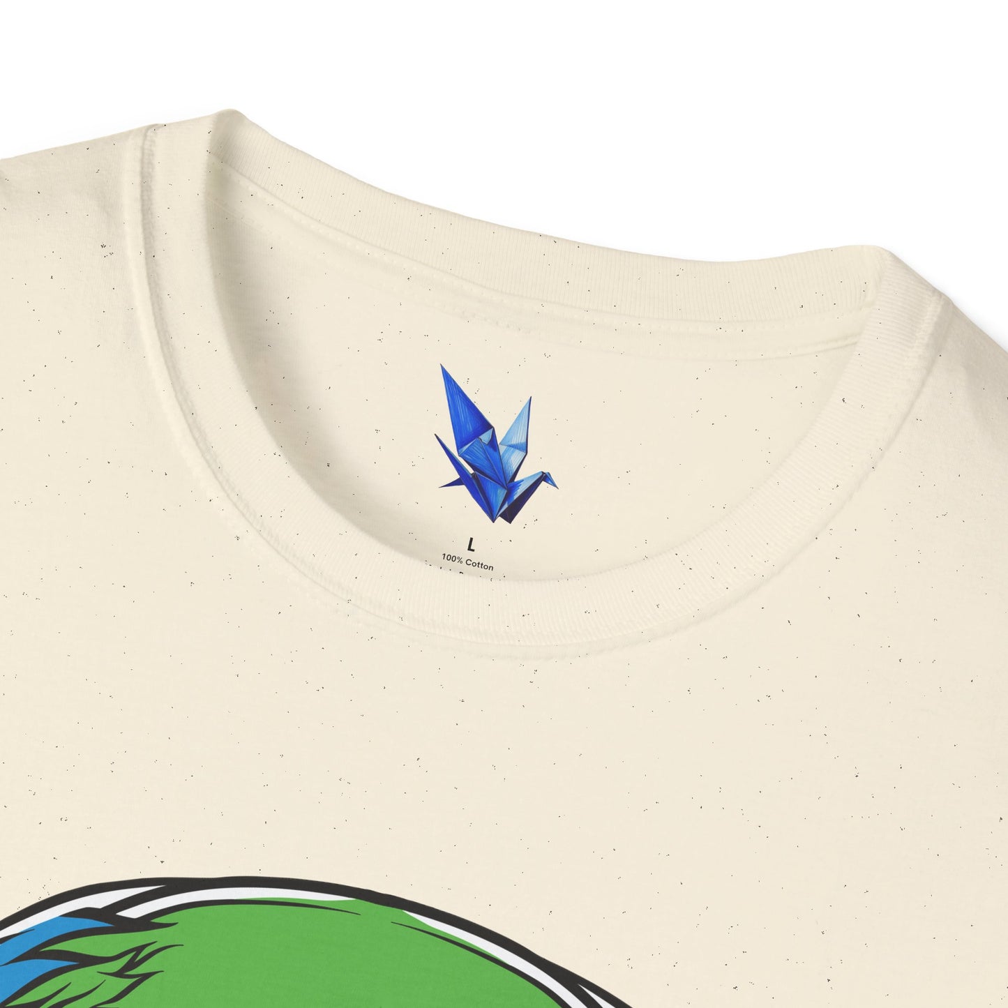 Horror Neon Zombie Skull T-Shirt Printify