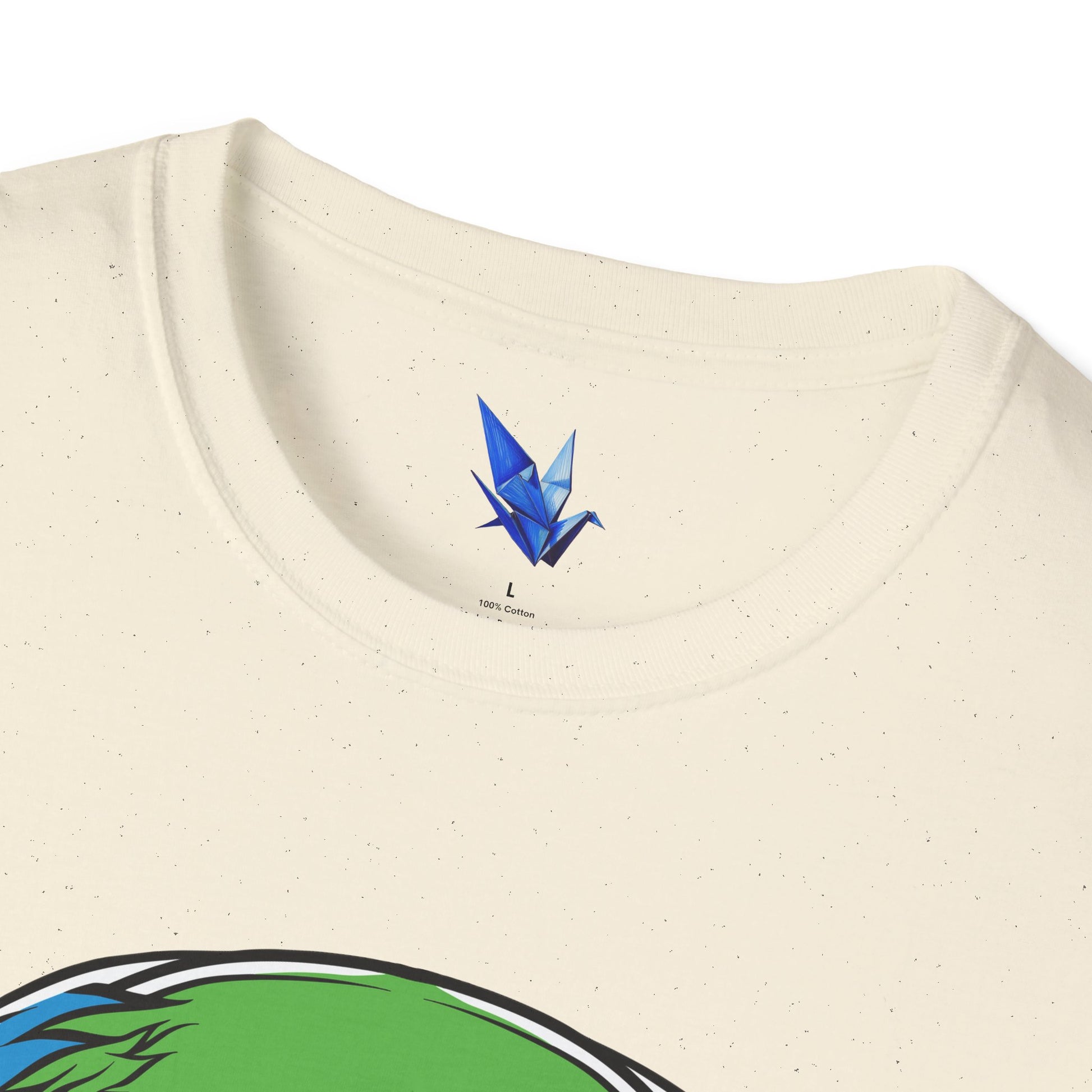 Horror Neon Zombie Skull T-Shirt Printify