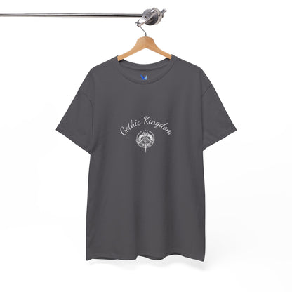 Gothic Kingdom T-Shirt — Raven Skull & Dagger Vintage Gothic Tee Printify