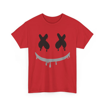 Drip Smile Tee — Grunge X-Eyes Graphic T-Shirt Printify