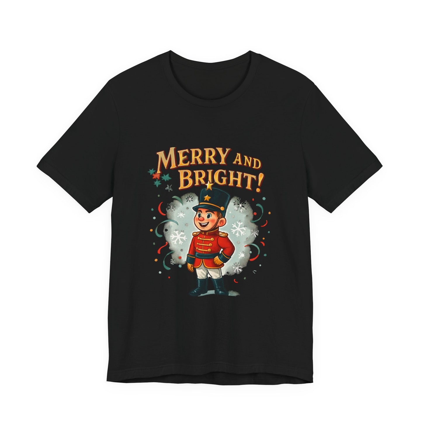Merry and Bright Nutcracker T-Shirt Printify