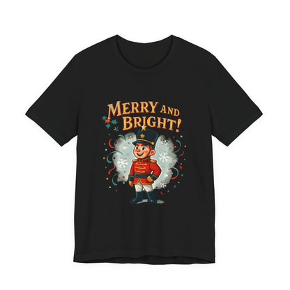 Merry and Bright Nutcracker T-Shirt Printify