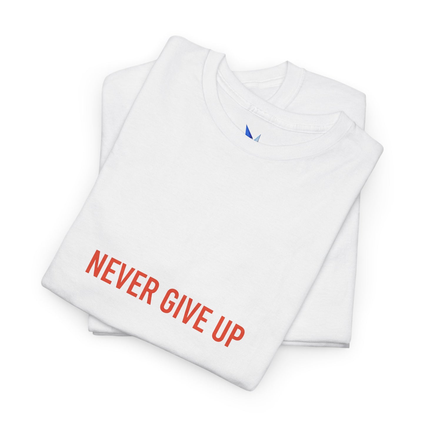 Never Give Up Daruma T-Shirt — Inspirational Japanese Lucky Doll Tee Printify