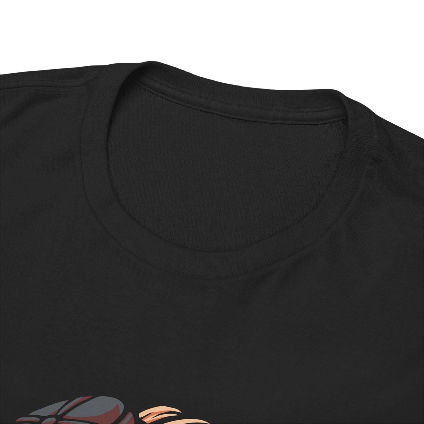 T-Shirt — Red Tengu Mask Graphic Tee (Japanese Oni Design) Printify