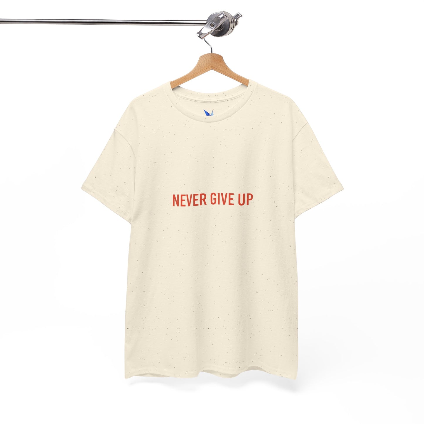 Never Give Up Daruma T-Shirt — Inspirational Japanese Lucky Doll Tee Printify