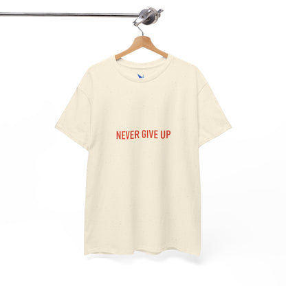 Never Give Up Daruma T-Shirt — Inspirational Japanese Lucky Doll Tee Printify