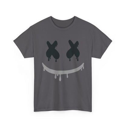 Drip Smile Tee — Grunge X-Eyes Graphic T-Shirt Printify