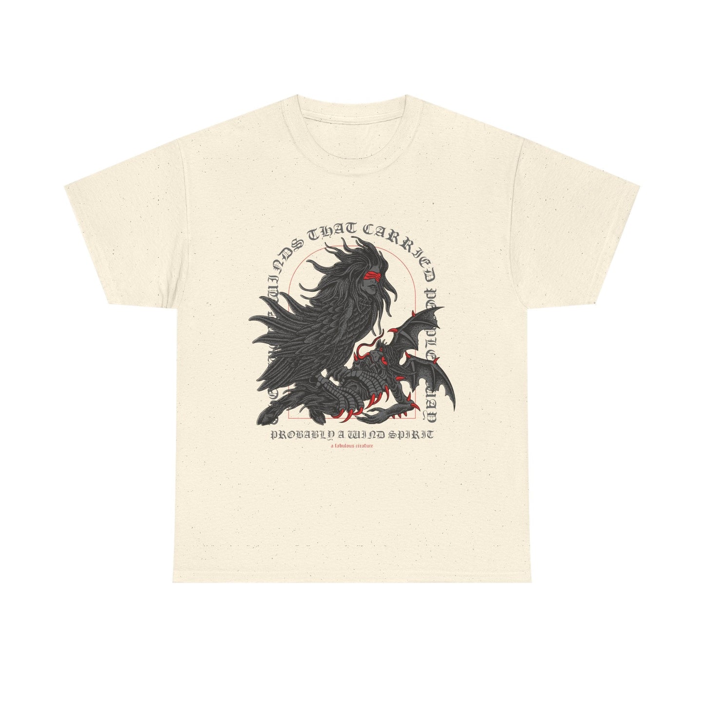 Raven & Bat Gothic Graphic Tee — "How Those Came To Be" Dark Fantasy T-Shirt Printify