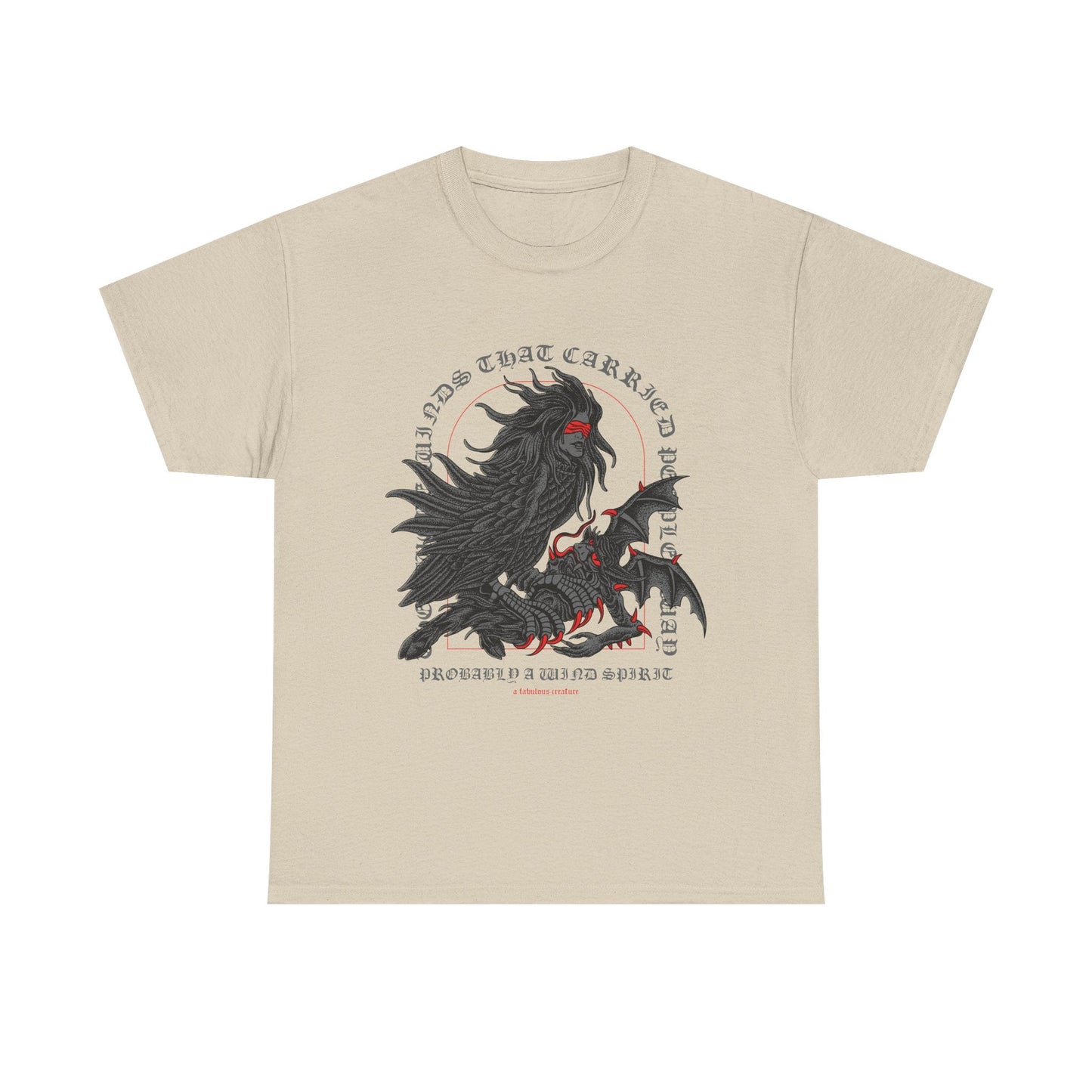 Raven & Bat Gothic Graphic Tee — "How Those Came To Be" Dark Fantasy T-Shirt Printify