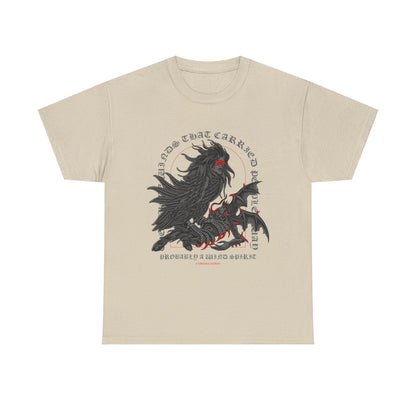 Raven & Bat Gothic Graphic Tee — "How Those Came To Be" Dark Fantasy T-Shirt Printify