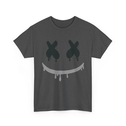 Drip Smile Tee — Grunge X-Eyes Graphic T-Shirt Printify